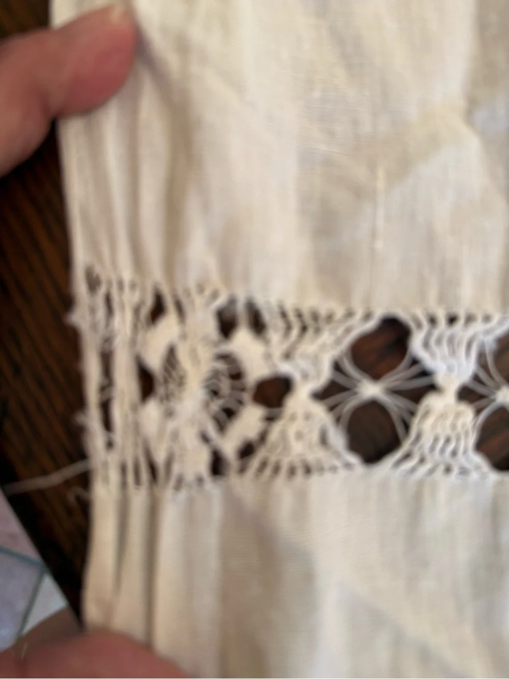 Battenberg Lace Throw 88 x 96